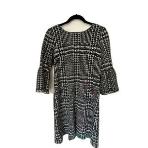 Talbots Black & White Work Dress | Petite Office Style